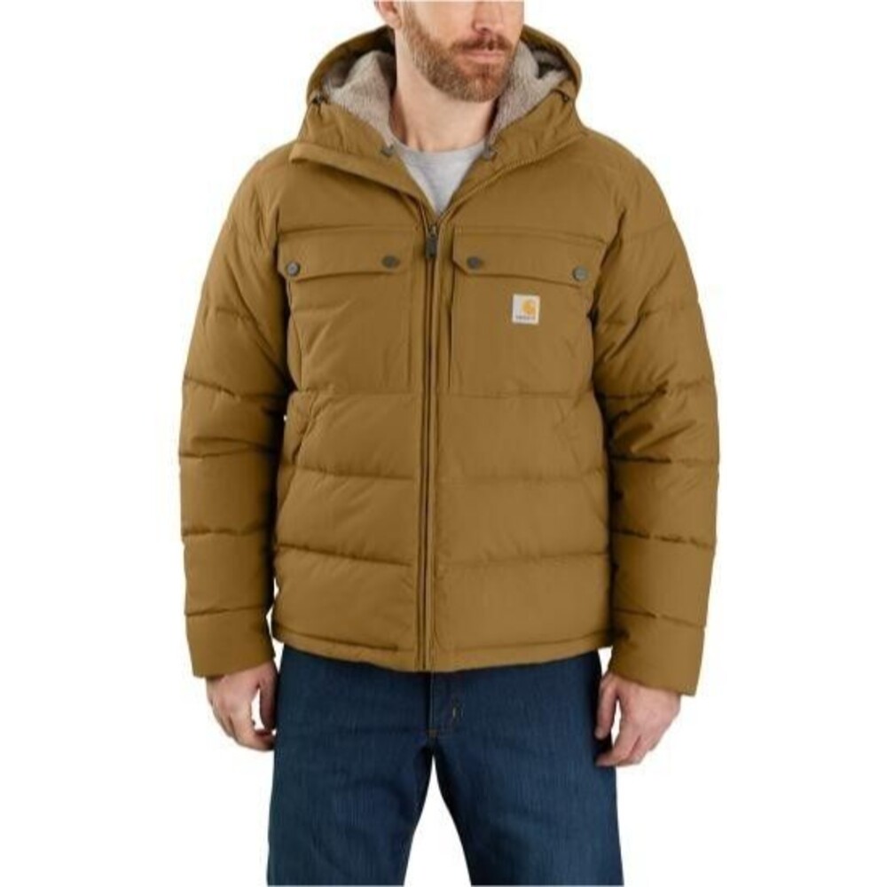 Carhartt Mens Montana Jacket Large OJ5474 Loose Fit Rain Defender Puffer NWT 3XL